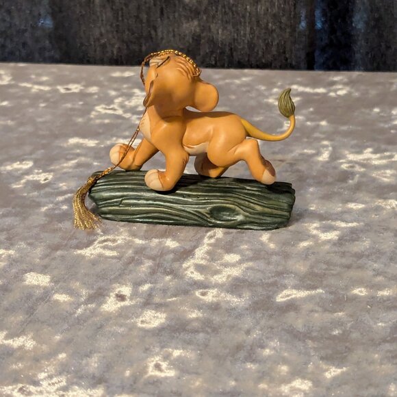 Simba "Hakuna Matata" from the Lion King Special Edition Ornament New in Box COA - Picture 9 of 11